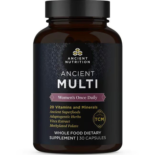 Ancient Nutrition Multi Women's Once Daily Vitamin | 30 Caps | Swanson