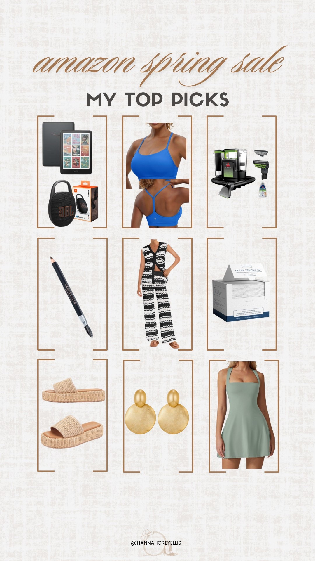 Amazon Big Spring Sale Favorites!

Beauty | fashion | tech 

#LTKSaleAlert #LTKActive #LTKSeasonal