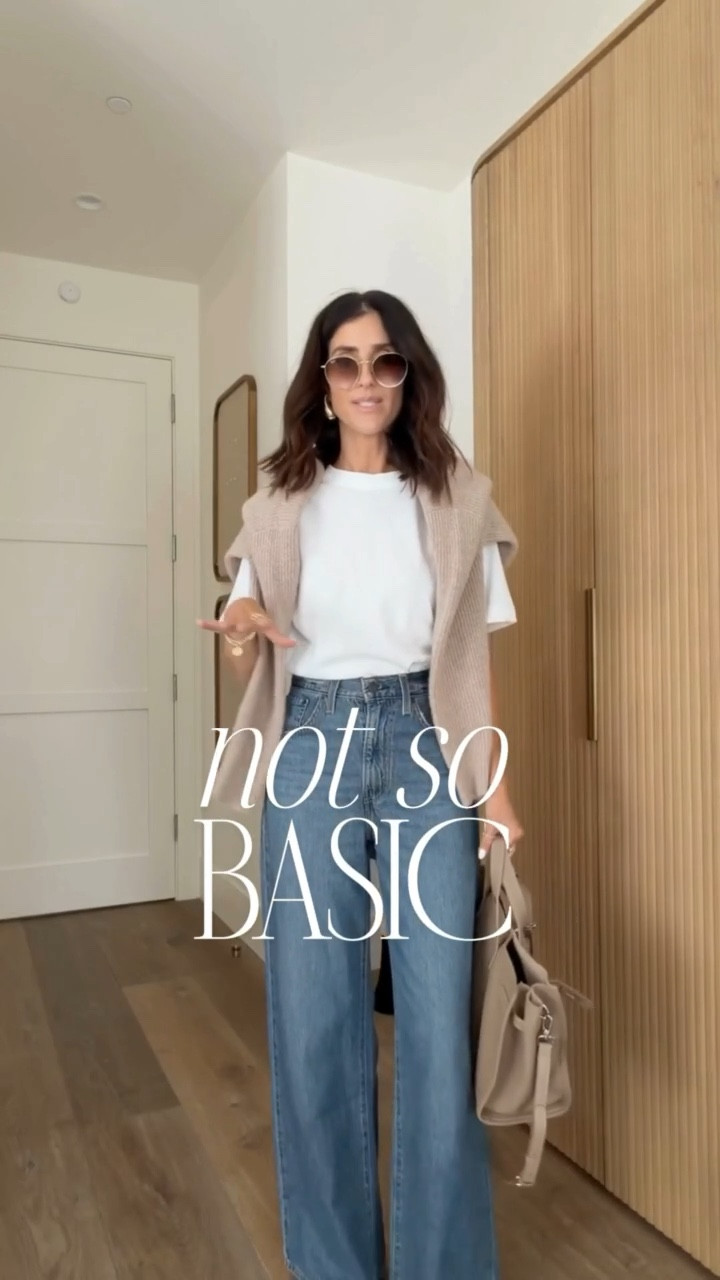 When in doubt… don’t underestimate the power of a good tee and jeans! I’m just shy of 5-7” wearing the size XS tank and these viral jeans run true to size @Target   @levi #stylinbyaylin #aylin #closetstaples 

#LTKOver40 #LTKSeasonal #LTKootd