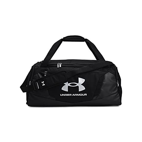 Under Armour Unisex-Adult Undeniable 5.0 Duffle, Black (001)/Metallic Silver, X-Small | Amazon (US)