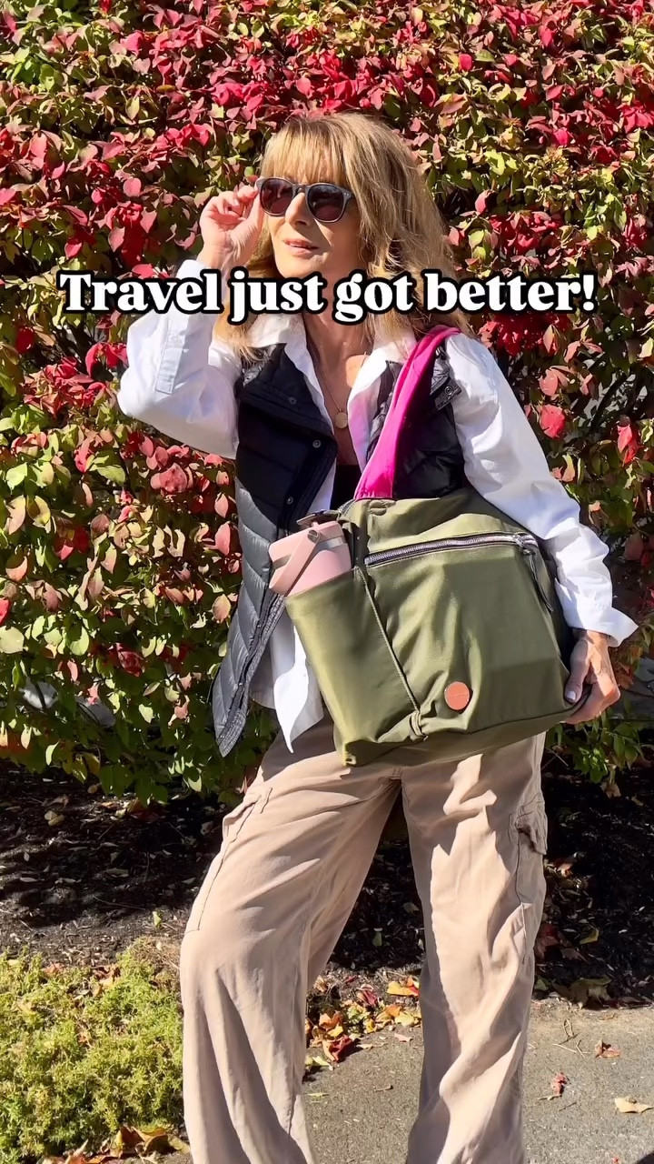 My travel life just got a whole lot better with this Tille medium tote!
Made of durable, water resistant fabric with wider straps for comfort and well designed compartments for all your necessities! 
#bestbags


#LTKStyleTip #LTKItBag #LTKTravel