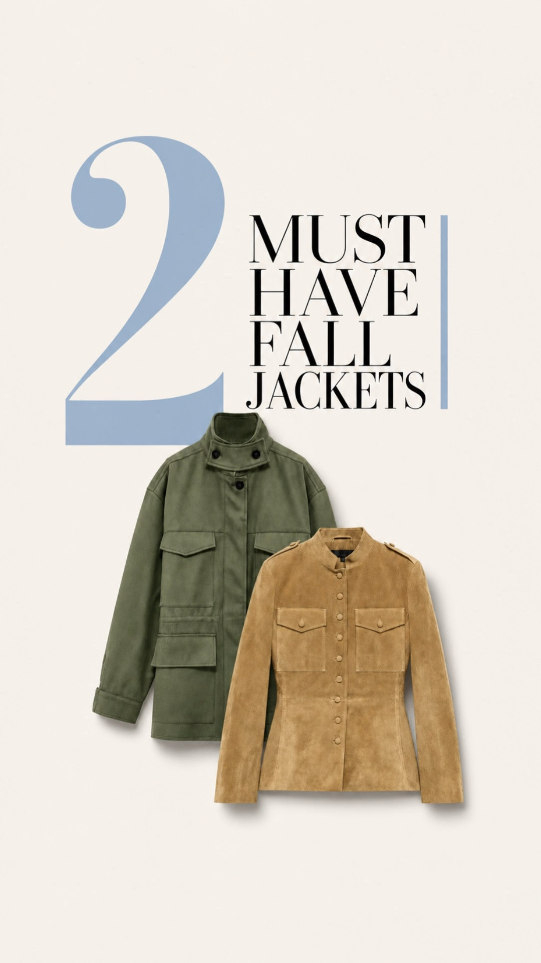 The two fall jackets every wardrobe needs this season 🍂

The Zara utility jacket is perfect for effortless everyday layering, while the Anine Bing suede jacket instantly elevates any fall outfit. Style them with denim, trousers, boots, and your favorite autumn basics.

Which one are you choosing?

[Zara fall jacket, Anine Bing suede jacket, fall jackets for women, fall fashion, autumn outfit ideas, utility jacket outfit, suede jacket outfit, fall wardrobe essentials]

#LTKootd #LTKOver40