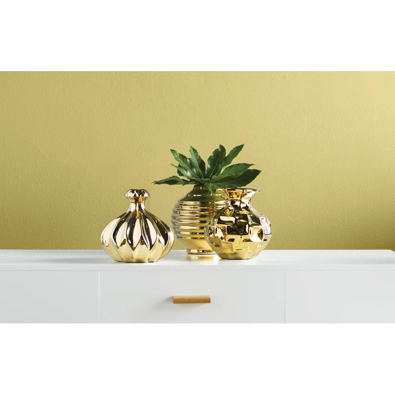 Beachcrest Home™ Baltz Stoneware Table Vase Set & Reviews | Wayfair | Wayfair North America