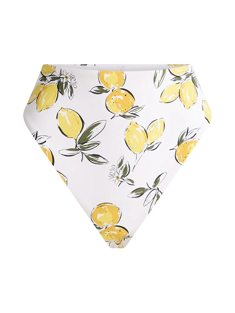 Free Assembly Women's and Women’s Plus Cheeky High Waisted Bikini Swim Bottoms, Sizes XS-1X | Walmart (US)