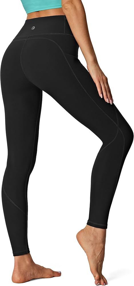 IUGA Leggings with Pockets for Women High Waisted Yoga Pants for Women Butt Lifting Workout Leggi... | Amazon (US)