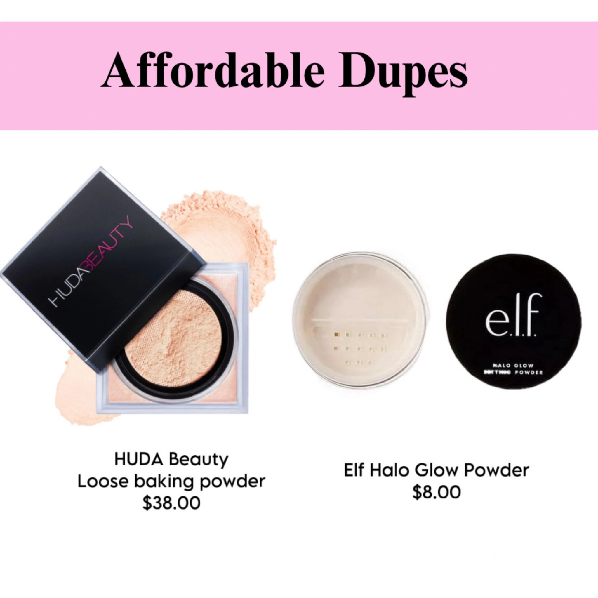 Affordable Dupes 

#LTKfindsunder50 #LTKbeauty #LTKxSephora