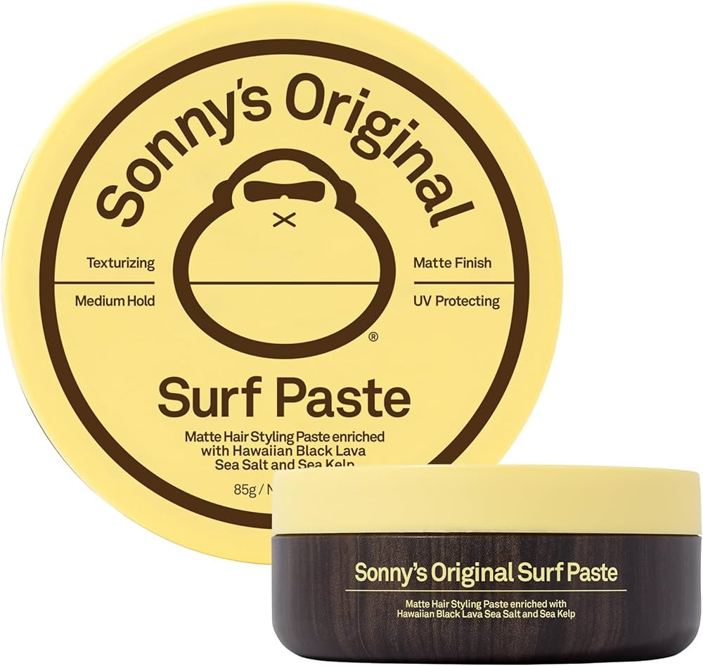 Sun Bum Sonny's Original Surf Paste - Matte Finish Hair Styling Paste - Medium Hold - 3 oz | Amazon (US)
