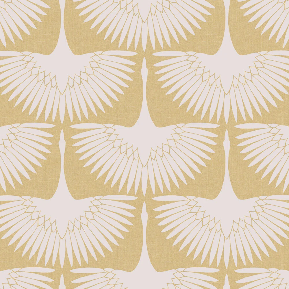 Feather Flock Peel and Stick Wallpaper By Genevieve Gorder | Wayfair North America