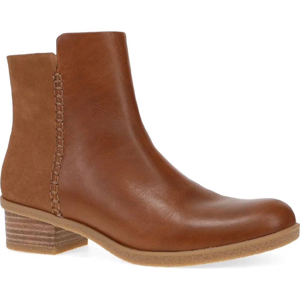 Dansko Denay Waterproof Bootie in Saddle Waterproof Milled at Nordstrom Rack, Size 6.5-7Us / 37Eu | Nordstrom Rack