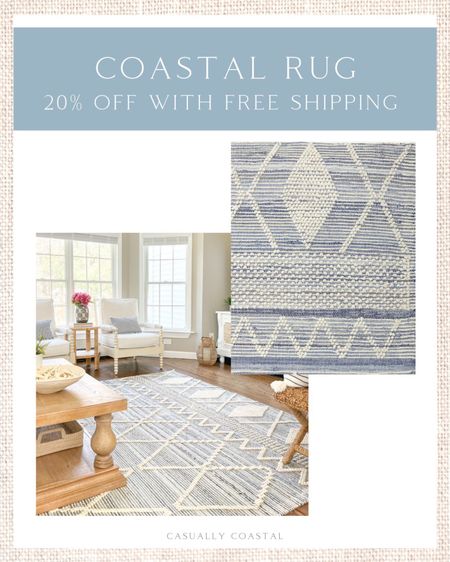 My living room rug is the item I get asked about most in my home, and it’s now 20% off with free shipping when you use code CHEERS! Most Serena & Lily sales are 20% off but rarely include free shipping so now is an ideal time to buy if you've been looking for a rug!
-- 
Beach home decor, beach house furniture, coastal decor, beach house decor, beach decor, beach style, coastal home, coastal home decor, coastal decorating, coastal house decor, beach style, coastal living room decor, coastal family room, living room decor, blue and white home, blue and white decor, coastal modern, coastal decorating, blue and white bedroom, serena and lily sale, serena and lily rugs, woven rug, textured rug, denim rug, 12’x18’ rugs, 11’x14’ rugs, 5x7 rugs, 8x10 rugs, 9x12 rugs, 6x9 rugs, blue and white rugs, coastal rugs, living room rugs, entryway rugs, bedroom rugs, dining room rugs, primary bedroom rugs, sunroom rugs, neutral rugs, blue rugs, family room rugs, kitchen rugs, office rugs, rugs on sale, large rugs, small rugs, blue and white rugs, ryder rug, serena and lily rugs, serena & lily rugs, serena & lily rugs on sale, rugs on sale, neutral rugs, blue & white runners, hallway runners, wool cotton rug, blue rug, soft blue rug, rug for beach house, beach house rugs, modern coastal rugs, textured rug, rugs on sale

#LTKstyletip #LTKhome #LTKsalealert