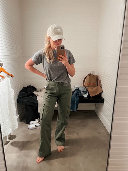 Just bought these cute cargo pants from Abercrombie! I’m 5’3” 120 lbs. and these are the 25 regular. Going to order the black bodysuit to wear with them! 

#LTKstyletip #LTKSeasonal #LTKunder100