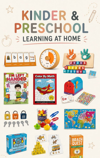 Kinder & Preschool At Home Learning! 

 #LTKmomlife #LTKSeasonal #LTKHome