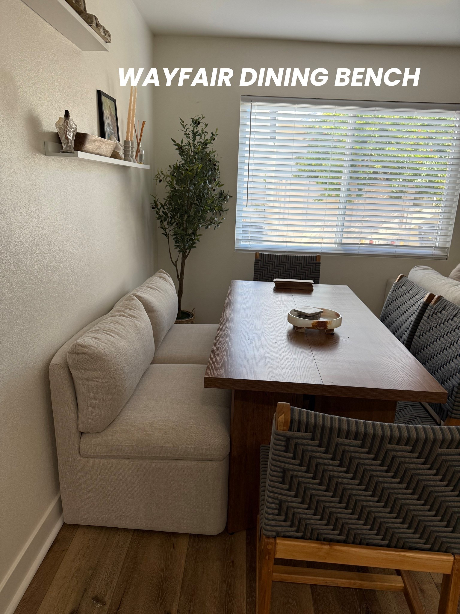 This fabulous Birch Lane dining bench is from Wayfair😍 it’s like having a mini couch at my dining table. It’s soooo good. 

#LTKHoliday #LTKGiftGuide #LTKCyberWeek