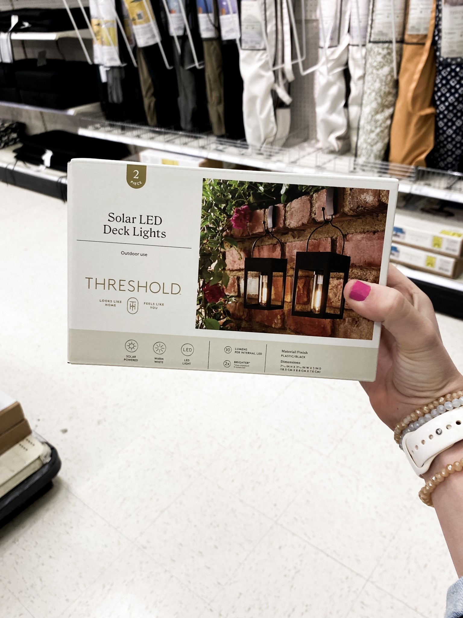 Pack of 2 Solar LED Deck Lights! These are only $20! Such a great deal for 2 lantern style lights! ✨ 🖤

#OutdoorDecor #Lighting #SolarLights #PatioDecor

#LTKStyleTip #LTKHome #LTKSeasonal