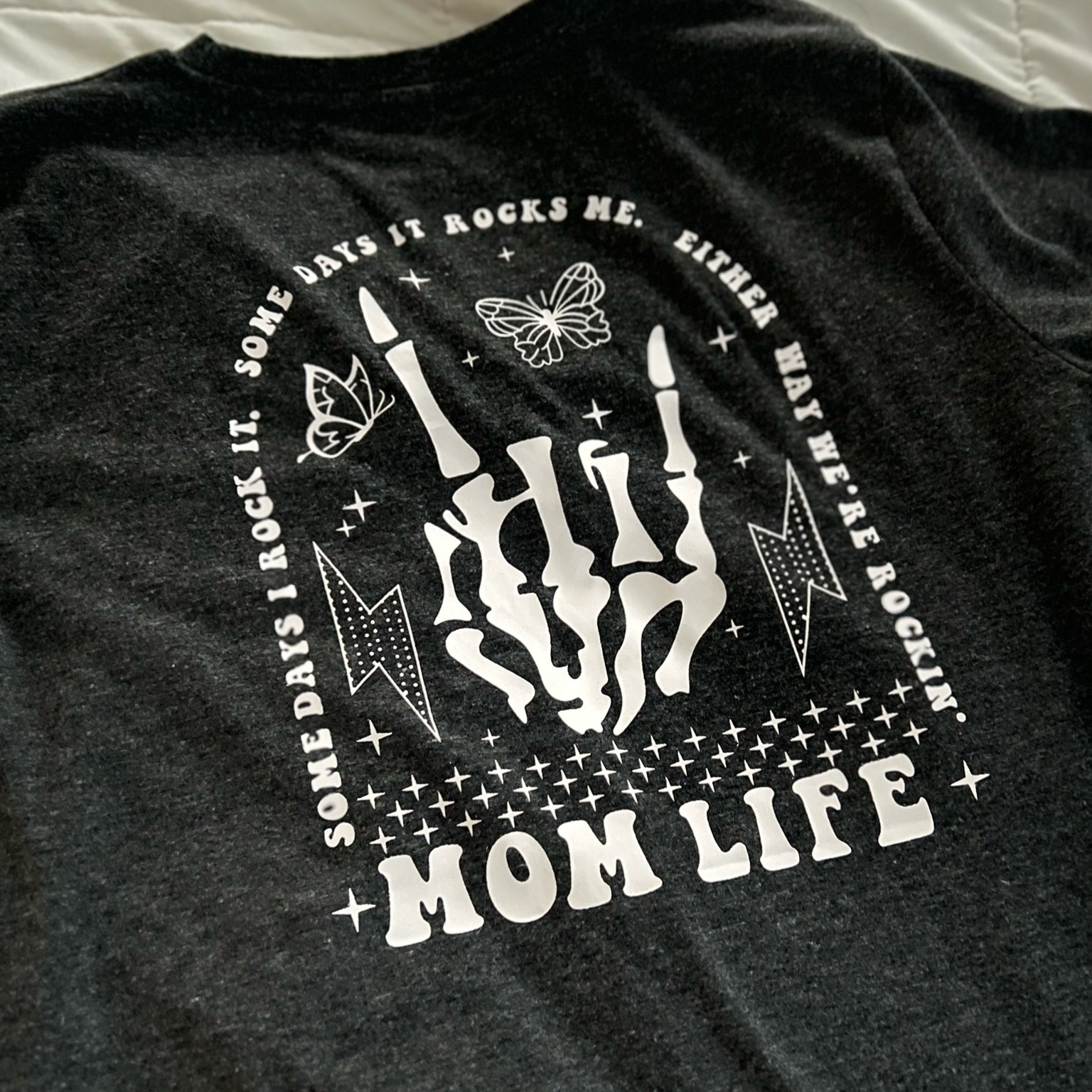 Softest mom life t-shirt 💙🤘

#LTKFamily #LTKBaby #LTKKids