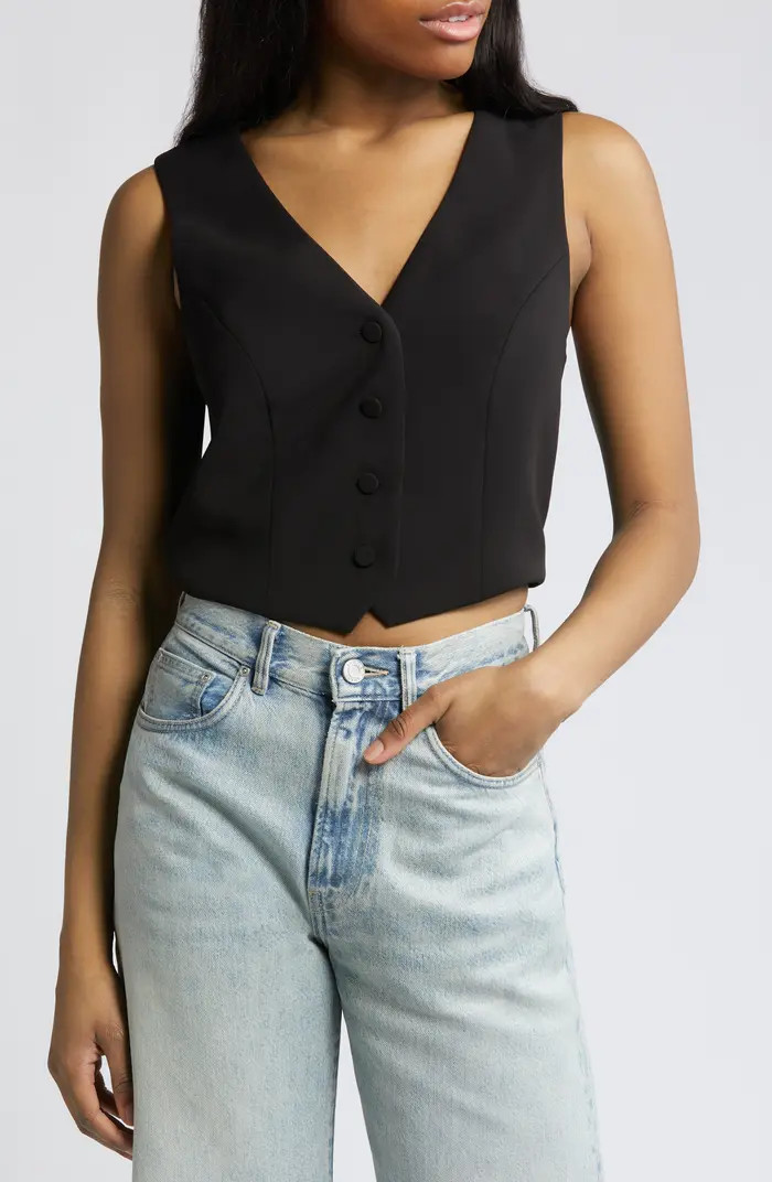 WAYF Annie Waistcoat | Nordstrom | Nordstrom