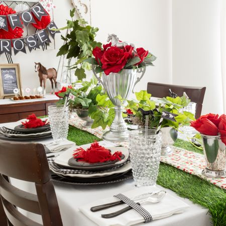 Host an unforgettable Kentucky Derby Party with a beautifully styled table, Derby-themed decorations, and a styled buffet for all the Derby Day eats! 

#LTKstyletip #LTKSeasonal #LTKparties