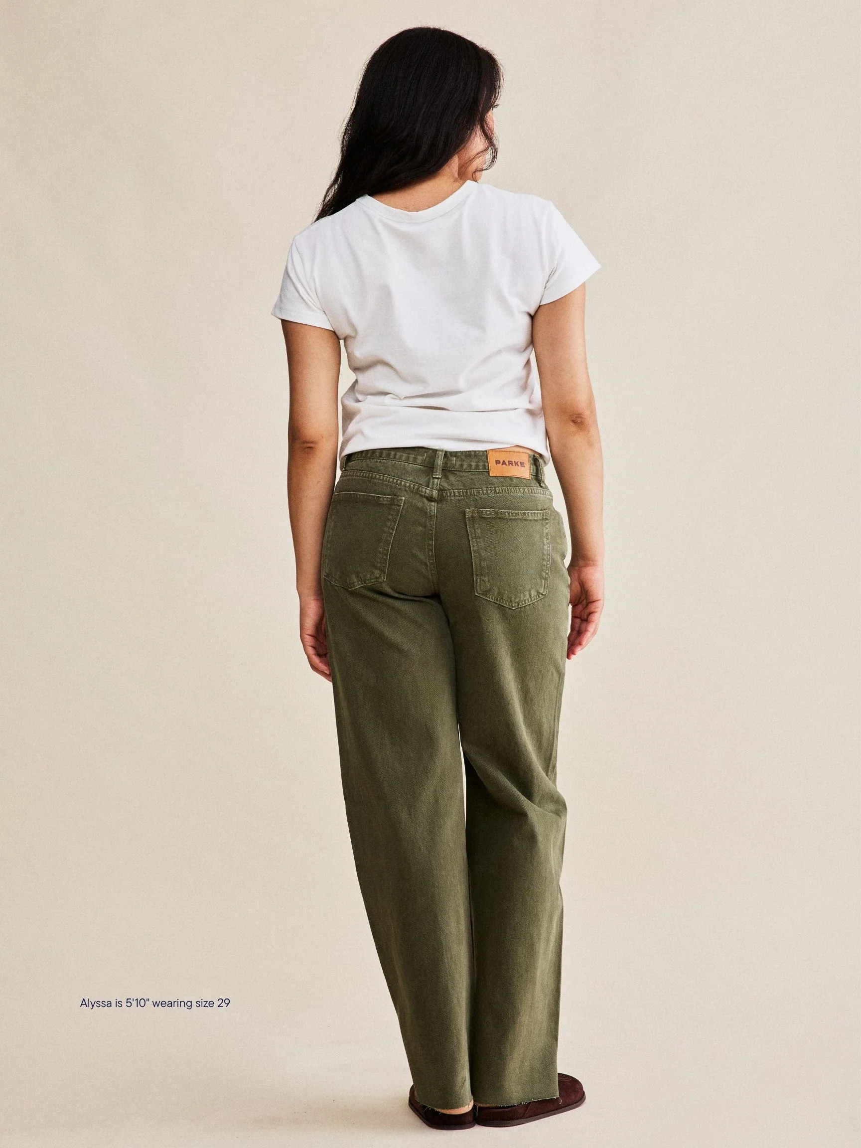 Low Rise Baggy Jeans | Parke