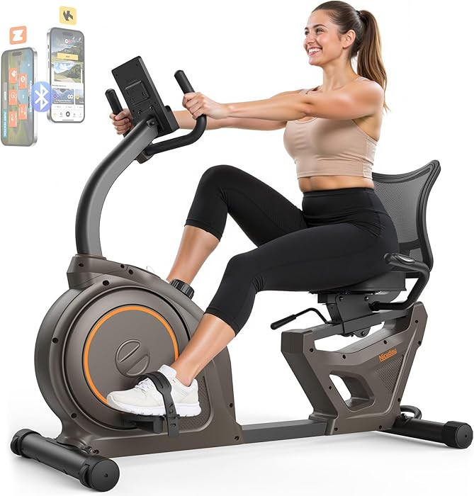 Niceday Recumbent Exercise Bike, Recumbent Bike for Home, Recumbent Stationary Bike 400LBS Weight... | Amazon (US)