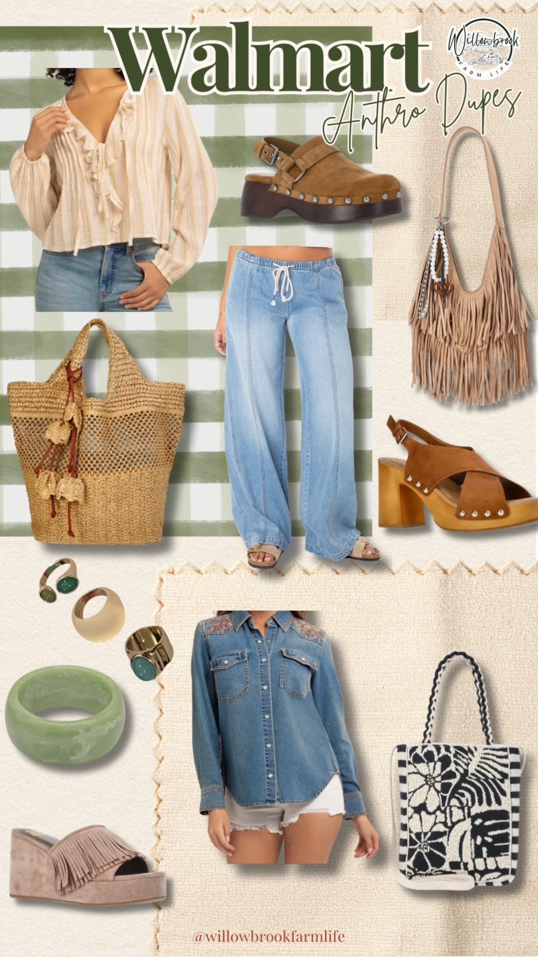 Vacation outfits and beach bag on a budget from Walmart!! Whoa! So cute for a reaoet look spring outfits 

#LTKTravel #LTKFestival #LTKvlog