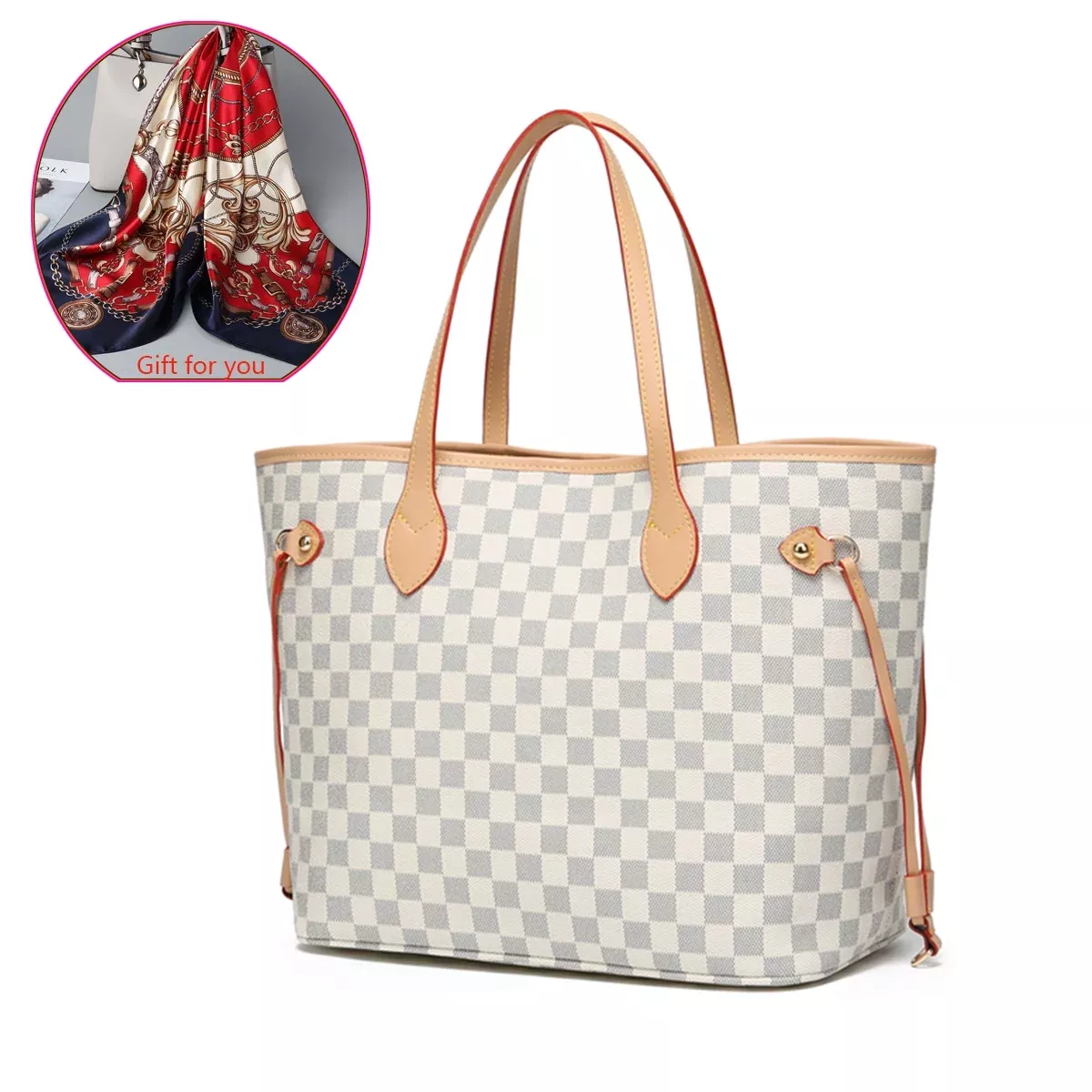 DUPE L V Sac Neverfull MM Embossed … curated on LTK