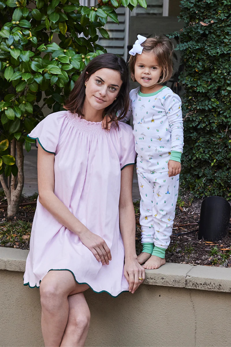 Patio Dress in Hummingbird | Lake Pajamas