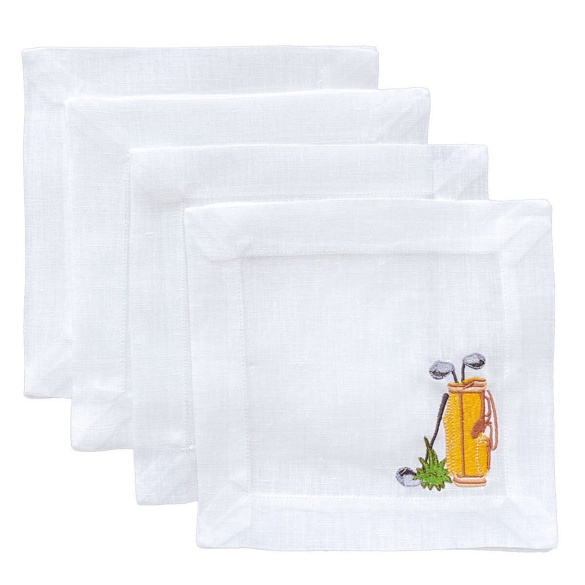 Lettermade Golf Bag Cocktail Napkins — Lettermade | Lettermade