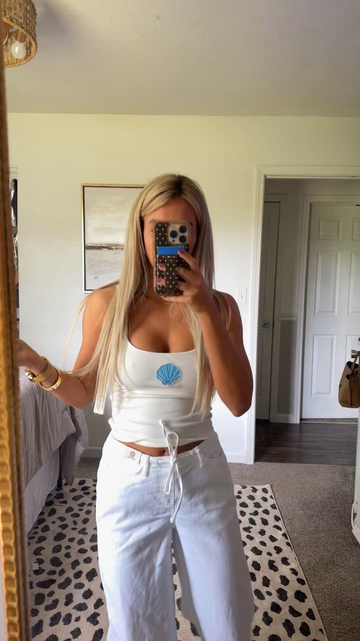 This beaded tank 🐚

#LTKootd #LTKU #LTKPetite