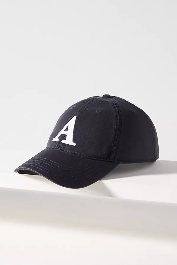 Embroidered A Baseball Cap | Anthropologie (US)