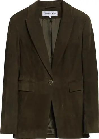 Veronica Beard Duane Suede Dickey Jacket | Nordstrom | Nordstrom