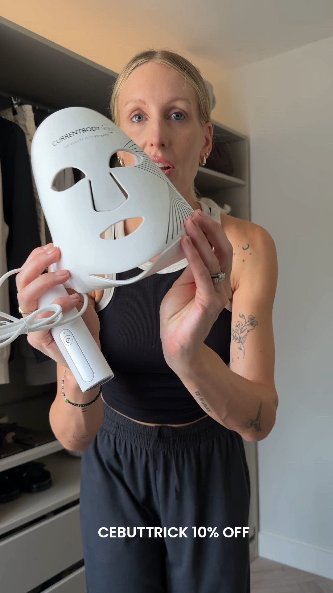 Red light therapy - current body LED face mask series 2 - use code CEBUTTRICK for 10% off 

Skincare | beauty | glow up journey for 40 year old women

#LTKuk #LTKsummer #LTKbeauty
