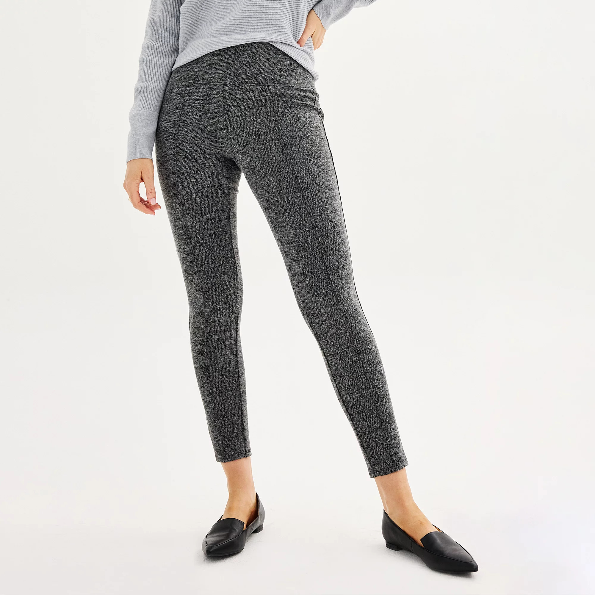 Women's Nine West Seamed Ponte Leggings | Kohl's