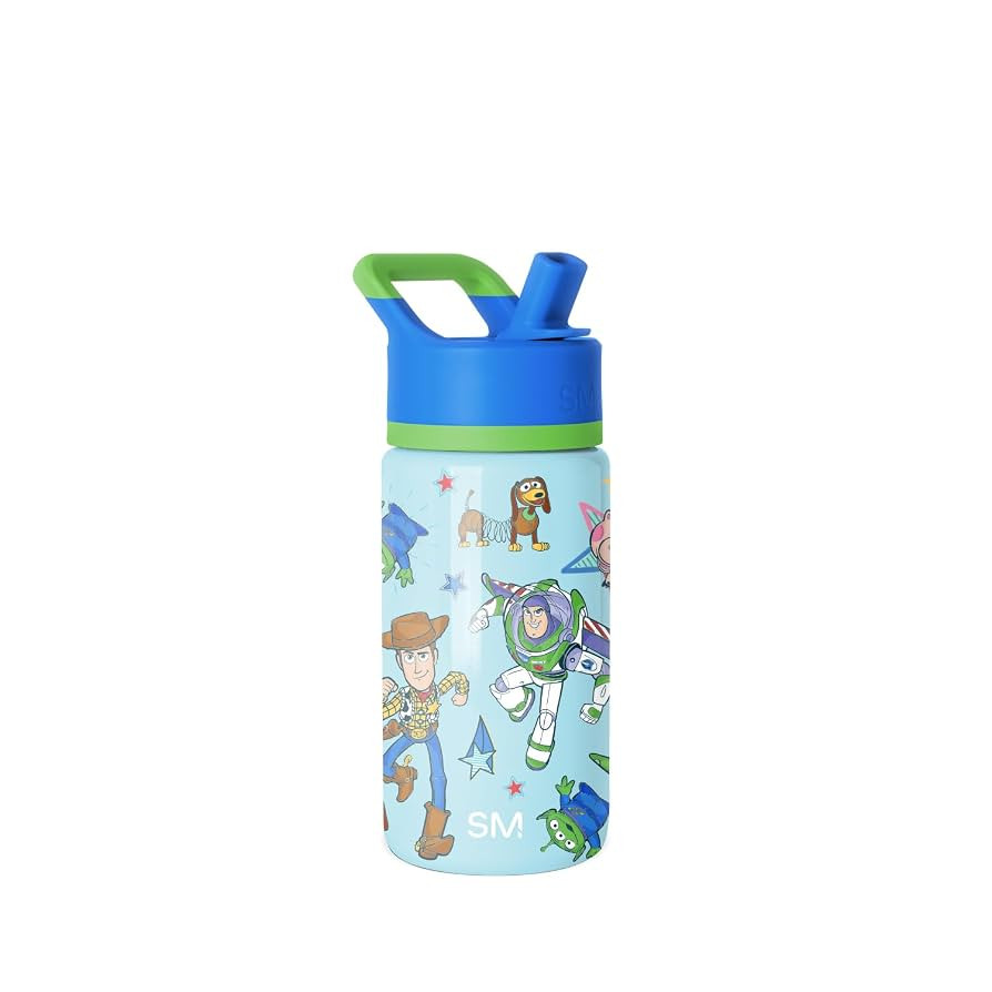 Simple Modern Kids Summit Water Bottle with Straw Lid | Disney Toy Story 14oz Stainless Steel Cup... | Amazon (US)
