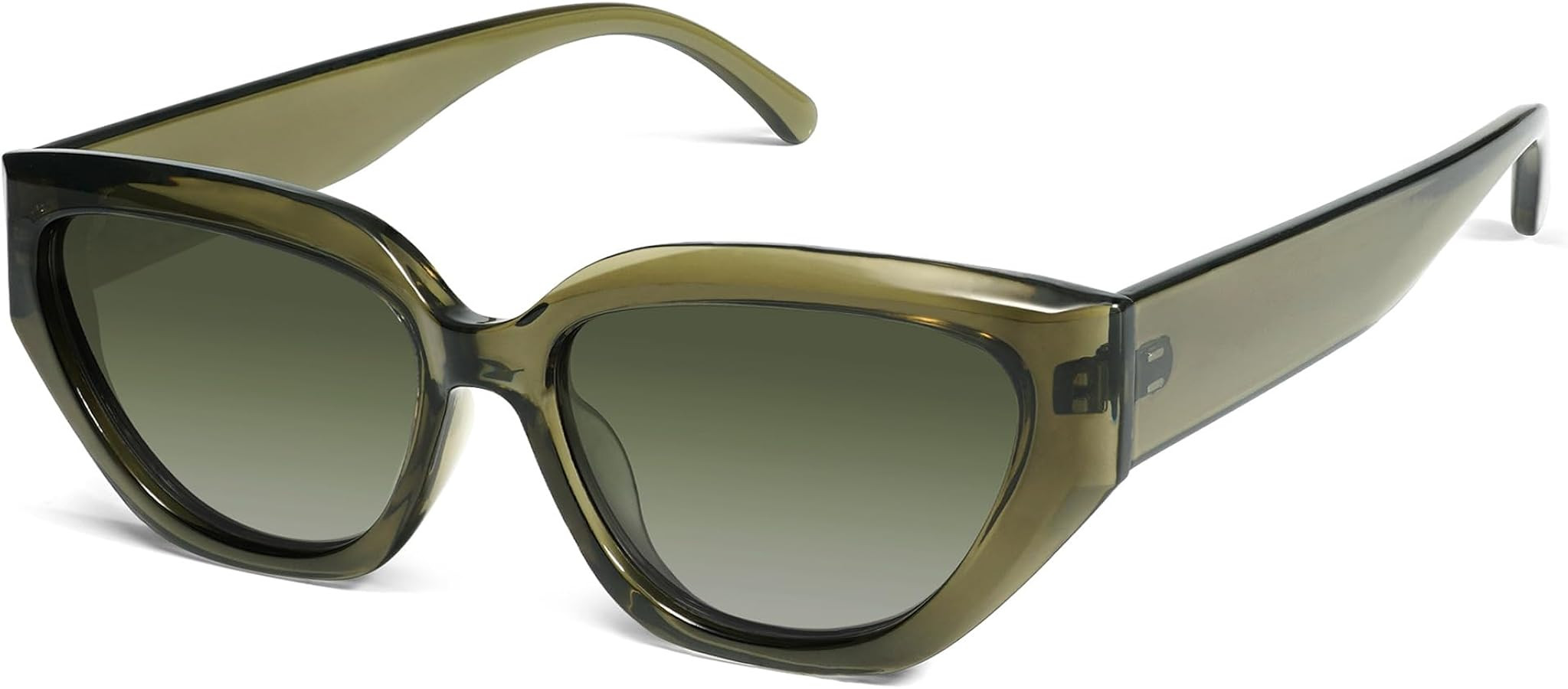 SOJOS Trendy Cute Cat Eye Polarized Sunglasses for Women Fashion Cateye Womens Sunnies SJ2237 | Amazon (US)