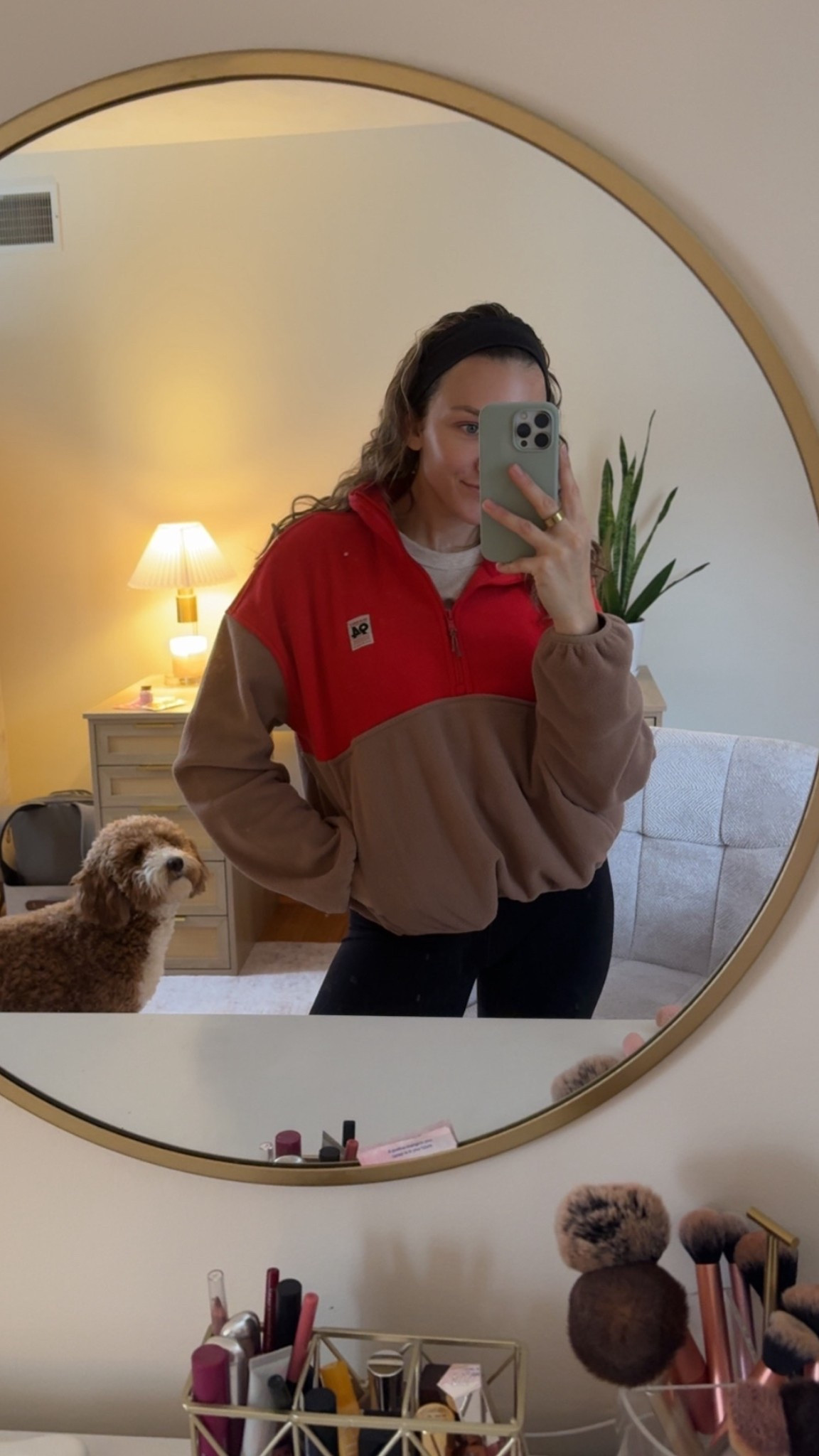 cutest and comfiest quarter zip from old navy!! #oldnavy #atheleisure #womenathleisure #womenoldnavy 

#LTKStyleTip #LTKHoliday #LTKFindsUnder50