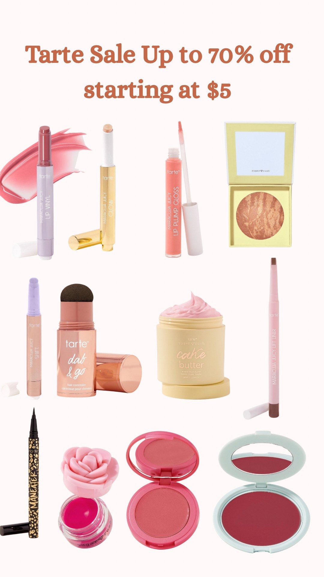 Tarte Memorial Day sale 

#LTKSaleAlert