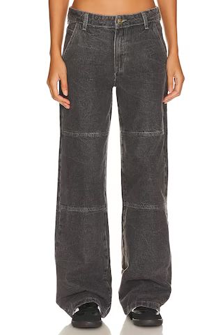 LIONESS Freedom Jean in Washed Charcoal from Revolve.com | Revolve Clothing (Global)