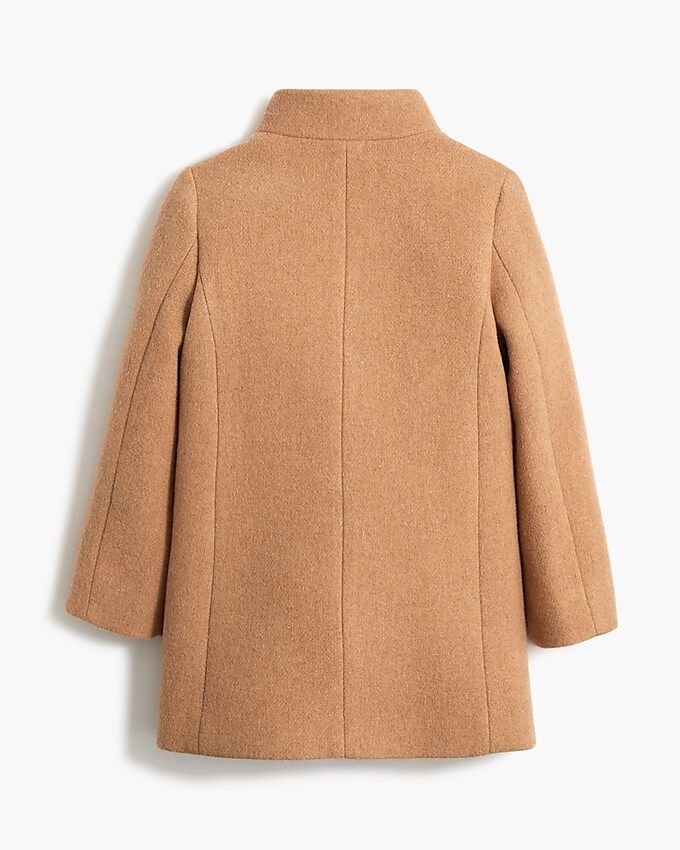 Girls' wool-blend bow coat | J.Crew Factory