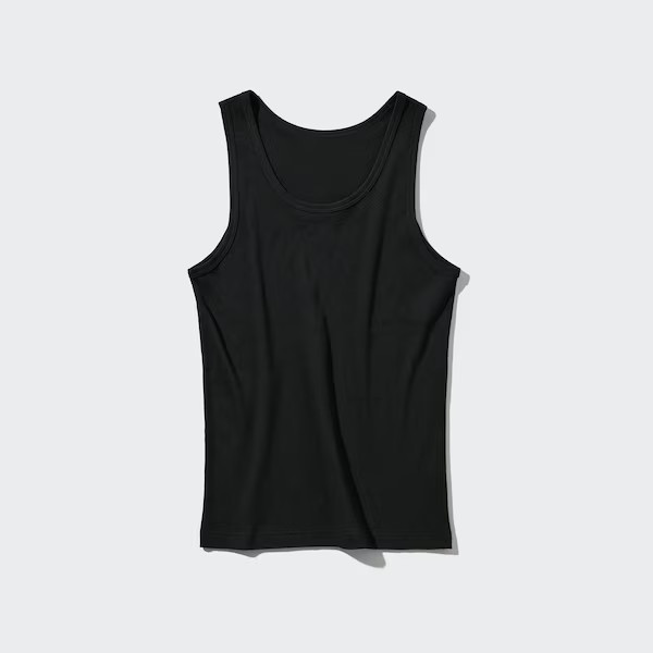 Dry Color Ribbed Tank Top | UNIQLO (US)