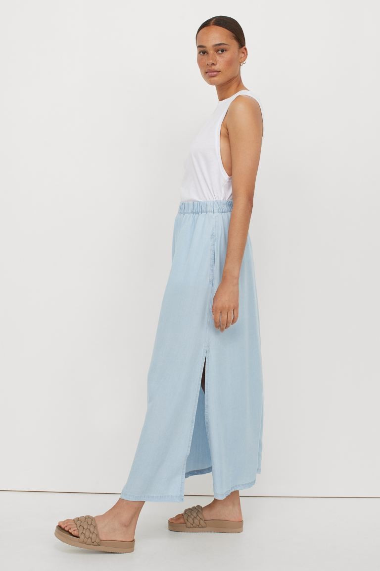 Slit-detail Skirt | H&M (US + CA)