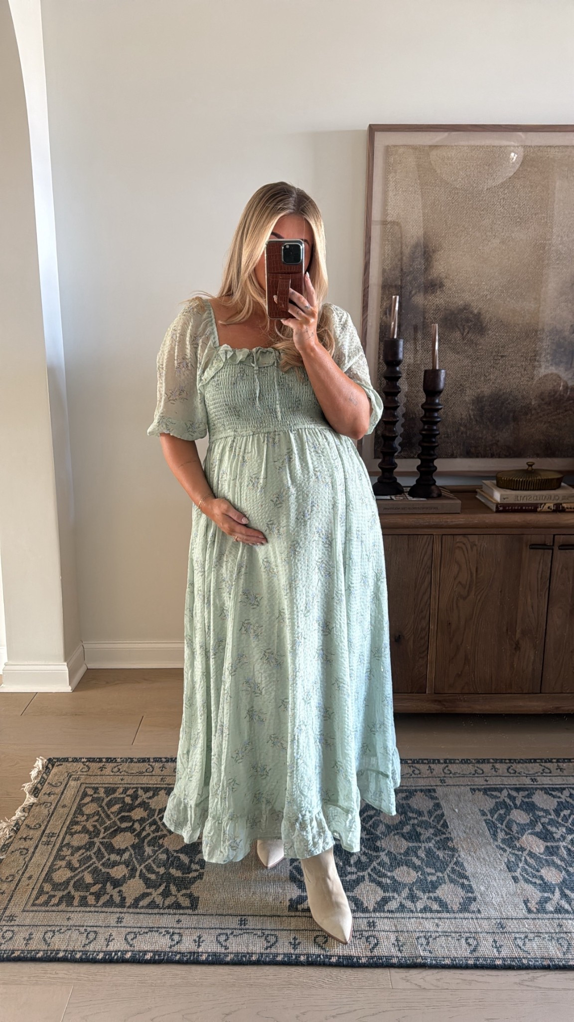 Wearing a size large! 