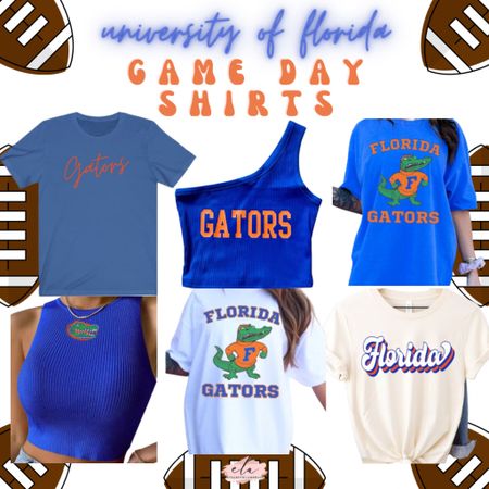 Calling all my gator fans!! 
Football season is coming fast! I’ve been on the lookout for some cute team shirts and here are a few I found! 
I’m loving the tanks since we all know it gets so hot!! These are perfect to throw with a pair of shorts!  A few are on sale, so grab them while you can!! 

#florida #gators #uf #football #tank #crop #footballseason #shirt #etsy #sale #sec #gatorfootball

#LTKBacktoSchool #LTKFind #LTKU