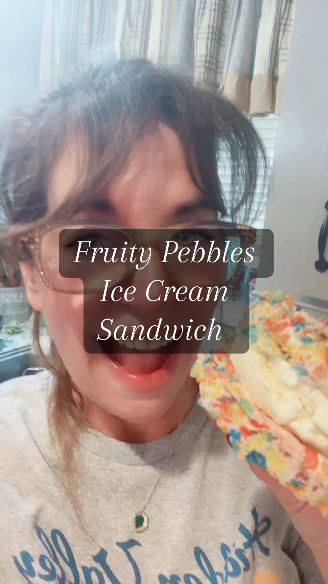 🍓✨ Want a yummy summer treat that's easy to make? These Fruity Pebble Ice Cream Sandwiches are just that! Imagine a delightful burst of colors and flavors in every bite. They take a total of 10 minutes to make and will have everyone coming back for more. Here's the magic formula: Fruity Pebbles, marshmallows, and your favorite ice cream. 
Grab stuff Here: https://amzn.to/4cDPR56

You can use strawberry or plain marshmallows, whichever tickles your taste buds. 🍦✨ First, melt those marshmallows and mix them with Fruity Pebbles to create a crunchy, gooey base. Next, spread this delightful concoction on a baking sheet and let it cool for a bit. Now comes the fun part: sandwiching your ice cream between two layers of Fruity Pebble goodness. And for an extra touch of whimsy, you can roll the edges in chocolate chips or sprinkles! 🍫✨

These treats are perfect for a sunny day or any time you need a little sweetness in your life. They’re not just a feast for your taste buds but a visual delight too! So, gather your ingredients and whip up these magical ice cream sandwiches that are sure to bring smiles and joy to everyone around. Happy munching! 😋🍦#fruitypebbles #icecreamlover #icecreamsandwich #icecreamsocial #summerdessert #icecreamaddict #summervibes #easydesserts #easydessert #ricecrispytreats #vanillaicecream

#LTKSeasonal #LTKVideo #LTKHome