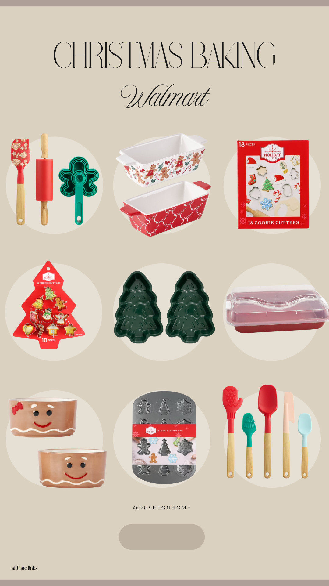 Walmart baking gifts, christmas baking essentials, holiday cookie cutters, festive mixing bowls, loaf pans holiday, christmas tree baking pan, rolling pin holiday, baking spatula set, gingerbread baking dishes, cookie tray walmart, kids holiday baking, affordable baking tools 

 #LTKGiftGuide #LTKHoliday #LTKSeasonal