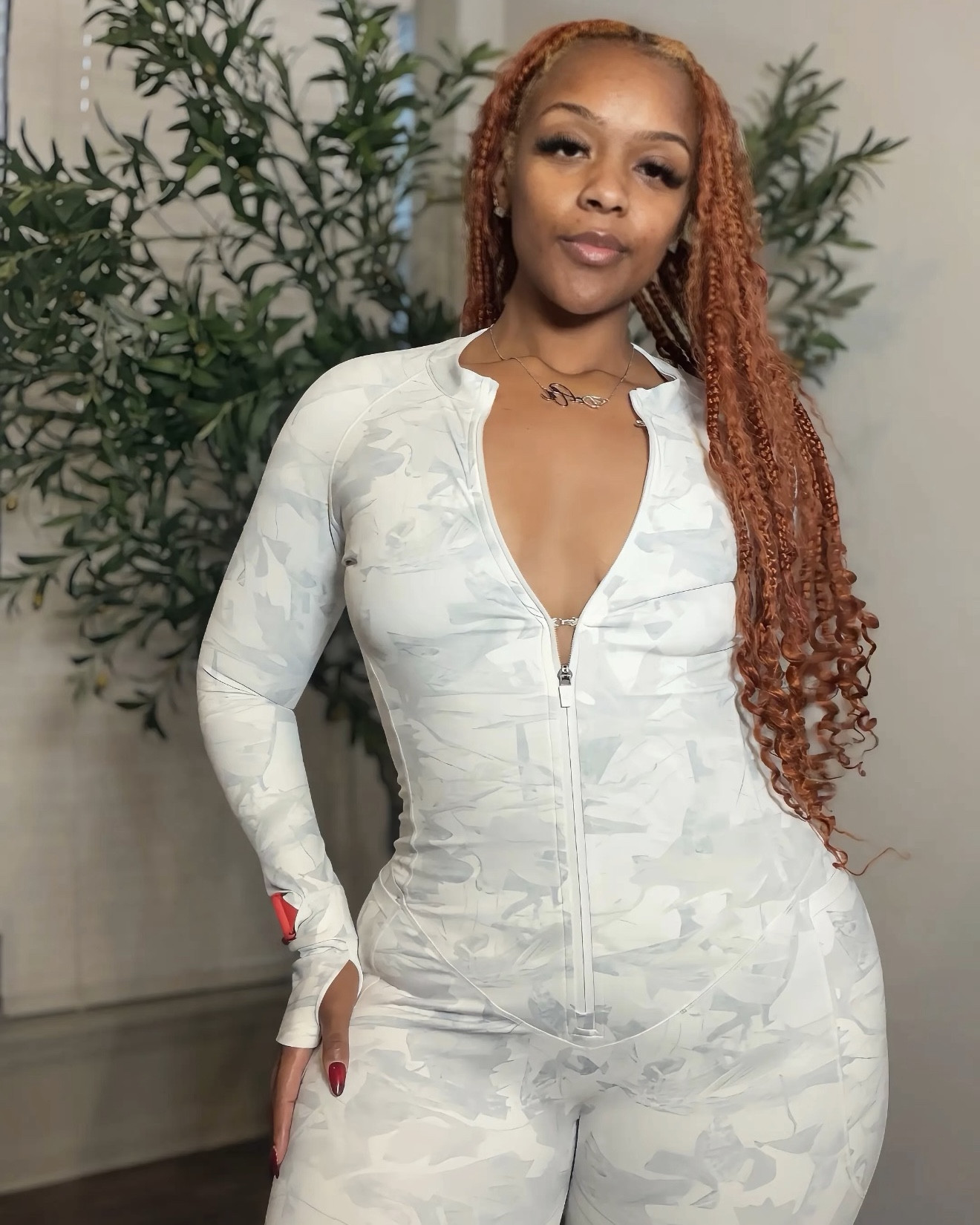 Size Large 🤍
Regular length 

Save 💰 with Support code “CCURVES"

#LTKActive #LTKootd #LTKPlusSize