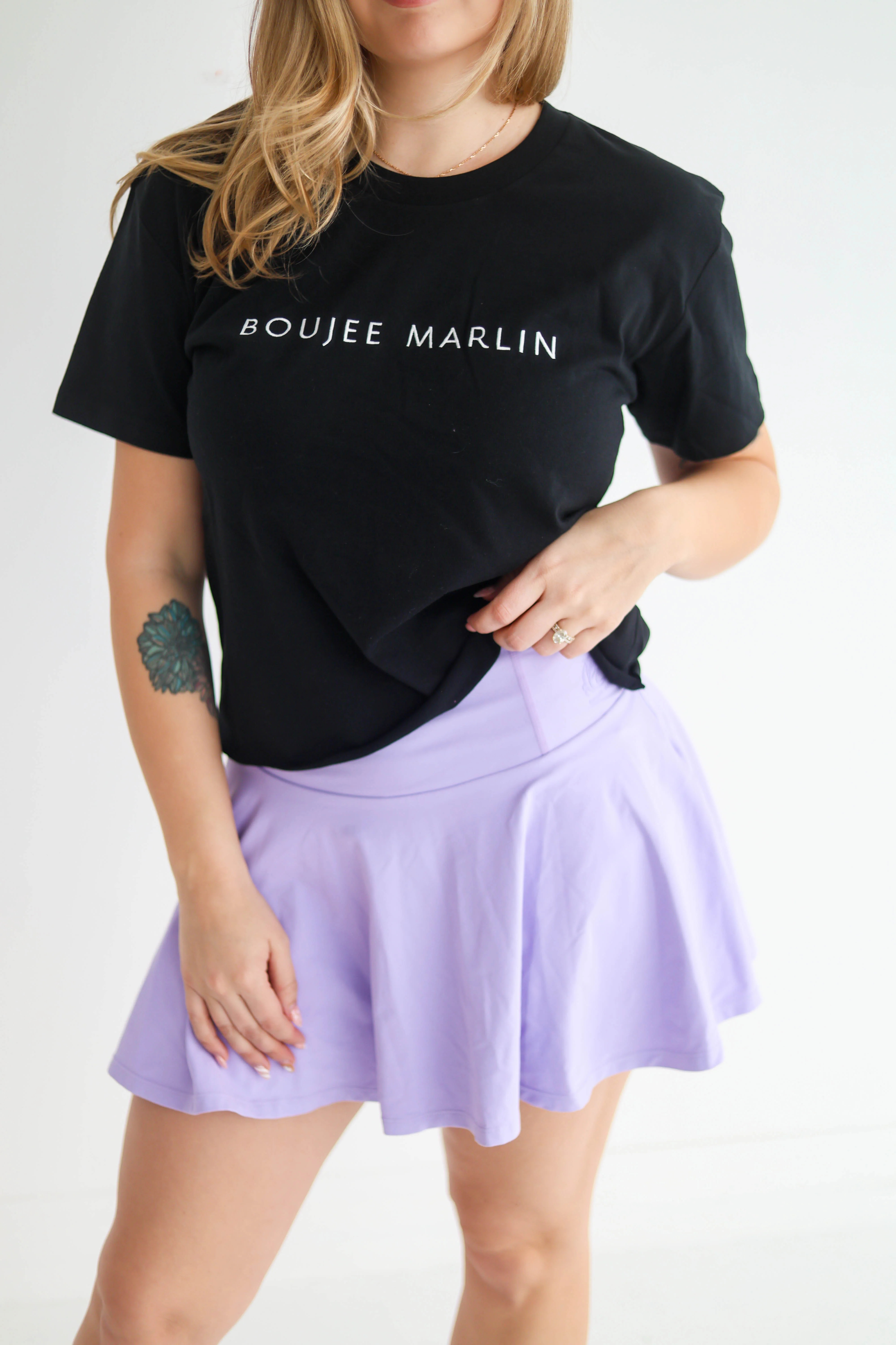 Boujee Marlin Crop Tee | Boujee Marlin