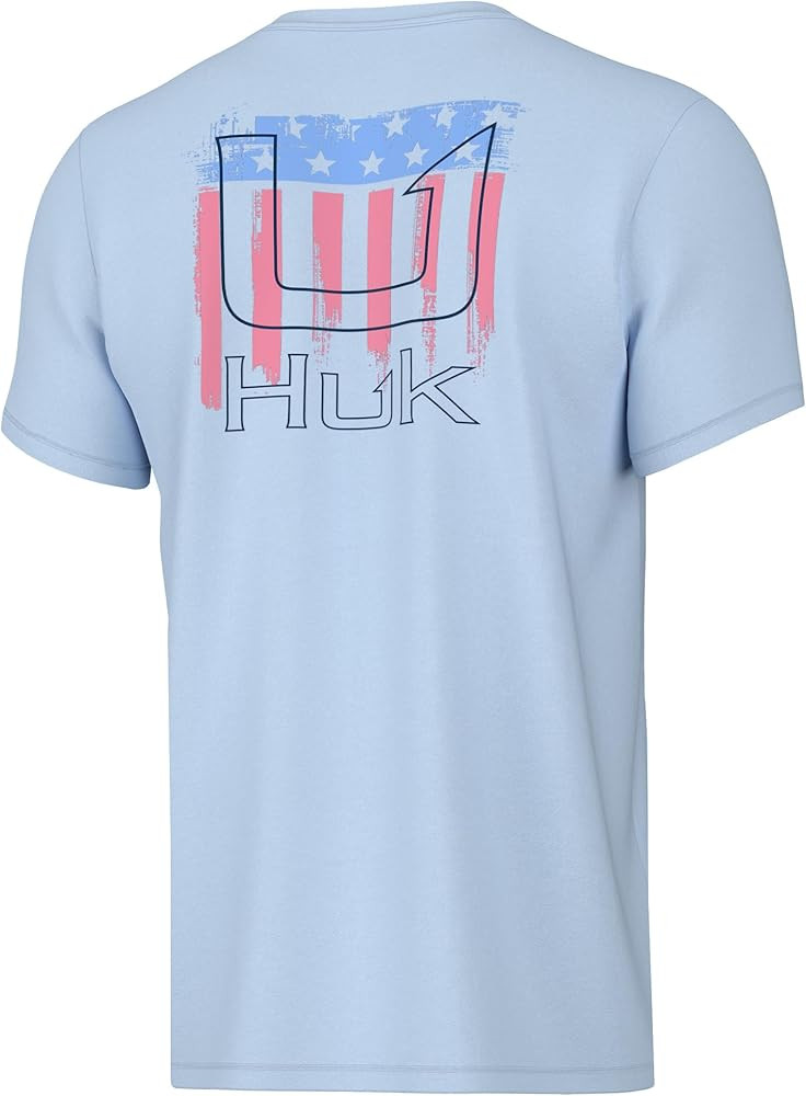 HUK boys Unisex Kids Short Sleeve Performance Tee, Kids Fishing T-shirt | Amazon (US)