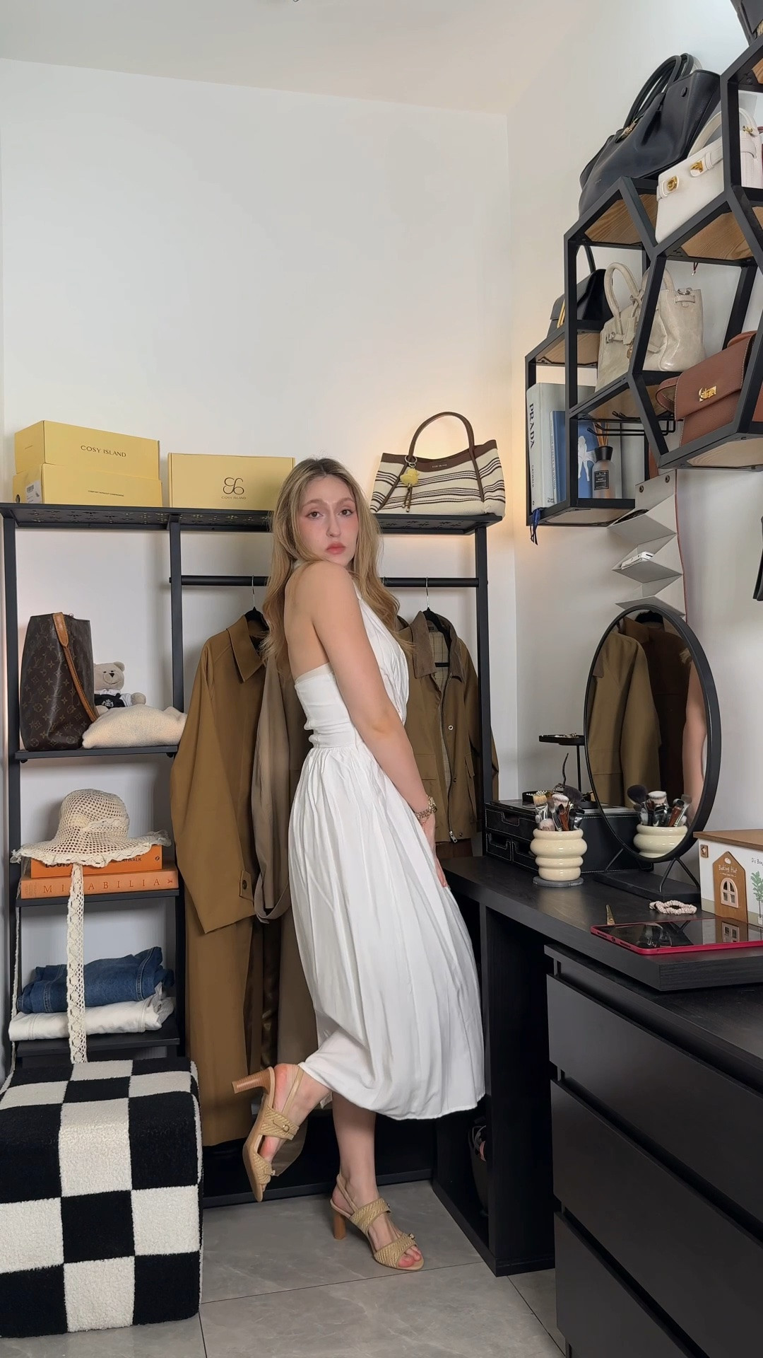 little white dress outfit 🍨

Rihoas dress
Cosy Island heels (YT10ACHER) for 10% off
JW Pei bag

#LTKdresses #LTKbag #LTKshoes