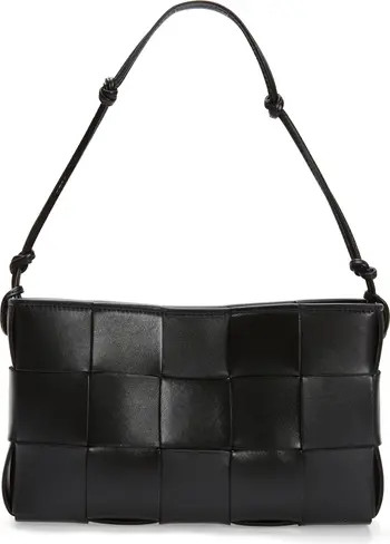 Cassette Intrecciato Leather Shoulder Bag | Nordstrom