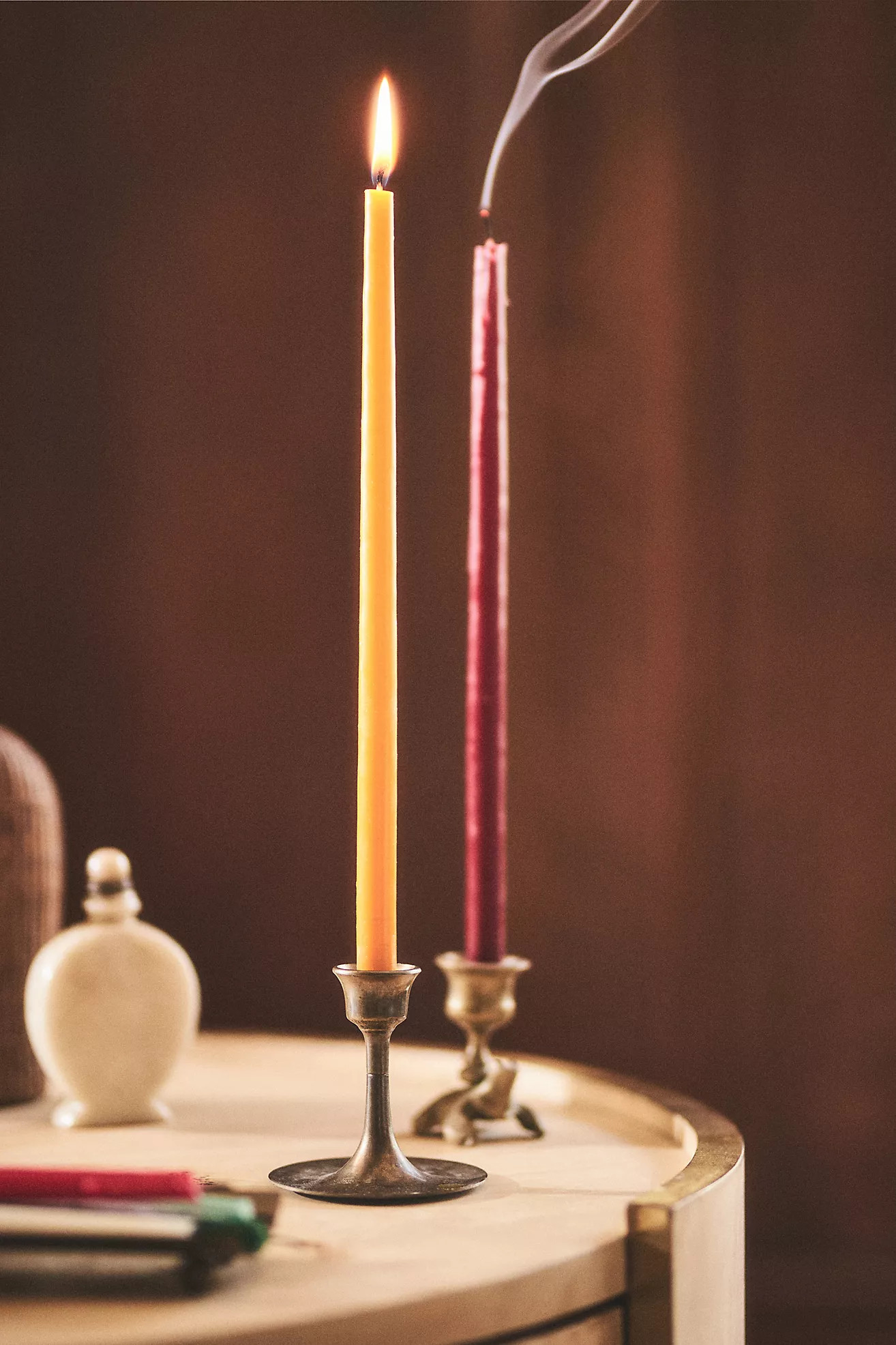 Mini Taper Candles, Set of 12 | Anthropologie (US)